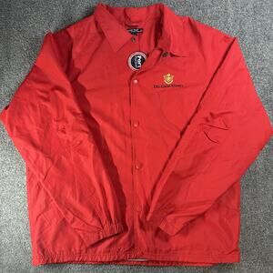 Vtg Sport Tek x Port Authority Button Up Jacket Size (Lg) NWT - E&J Gallo Winery